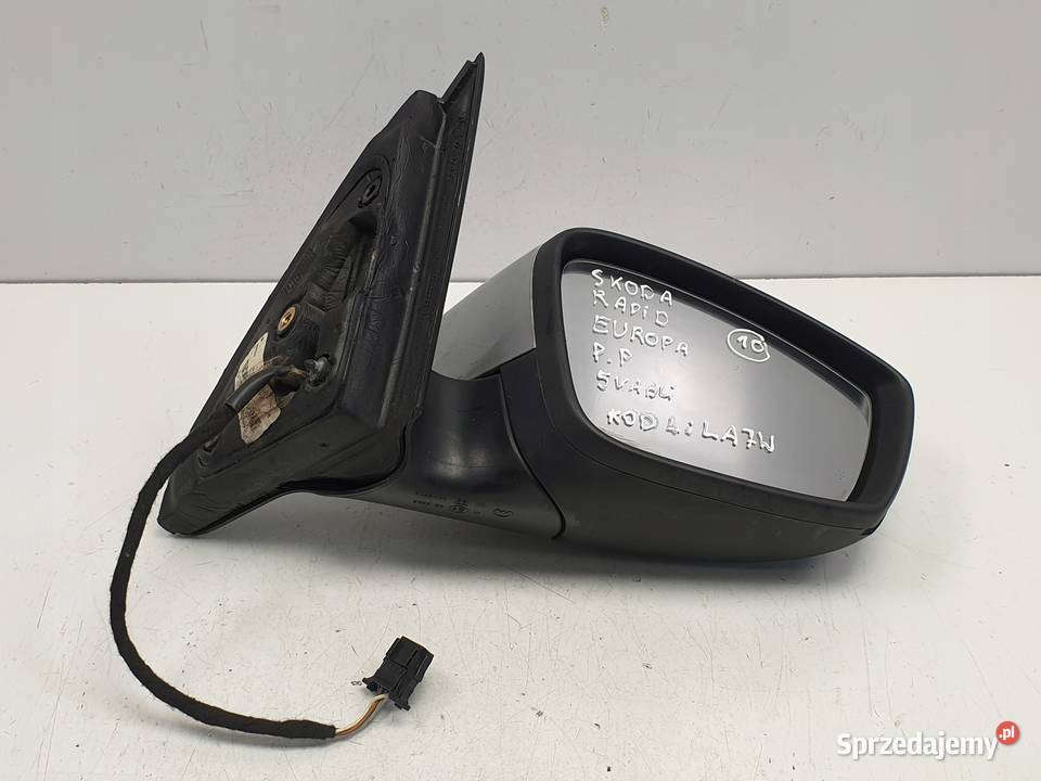 LUSTERKO PRAWE PASAŻERA Skoda Rapid EUR 5 pin Karoseria lubelskie Rudka