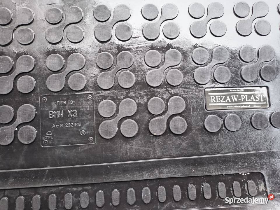 Wykładzina mata gumowa REZAW PLAST BMW X3 F25 osobowe Rzeszów