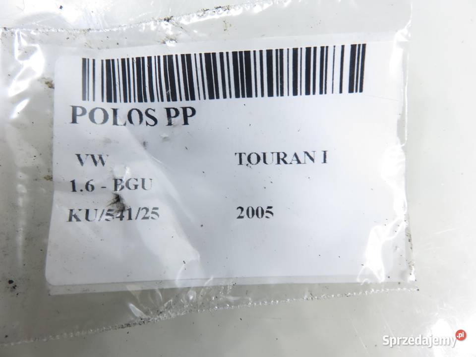 PÓŁOŚ PRAWA PRZEDNIA VW TOURAN I 16 sprzedam