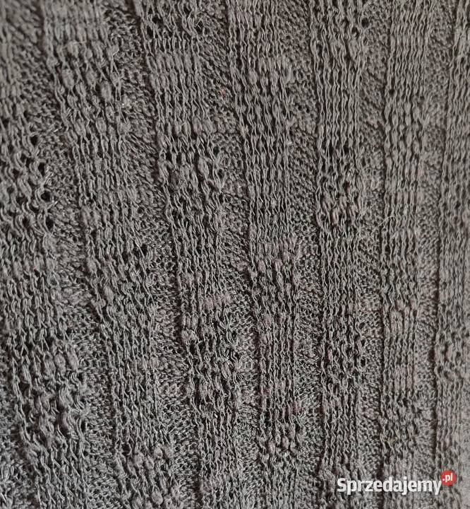 Czarna bluzka sweter Reserved L 40 ażurowy