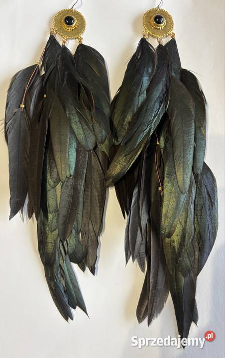 Kolczyki pióra Mystic Portal Kolczyki kujawsko-pomorskie Bydgoszcz