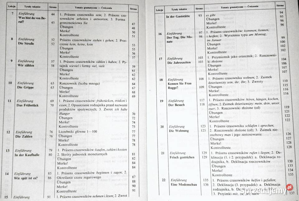 Samouczek języka niemieckiego I Wierzbicka T Chełm