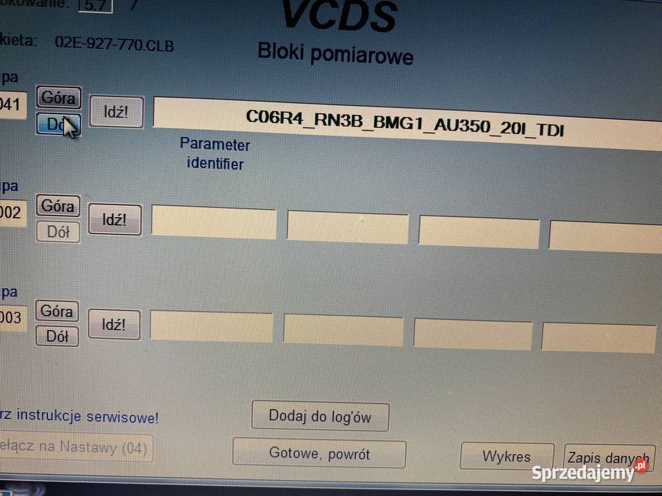 DSG DQ 250C 02E927770L małopolskie Nowy Targ