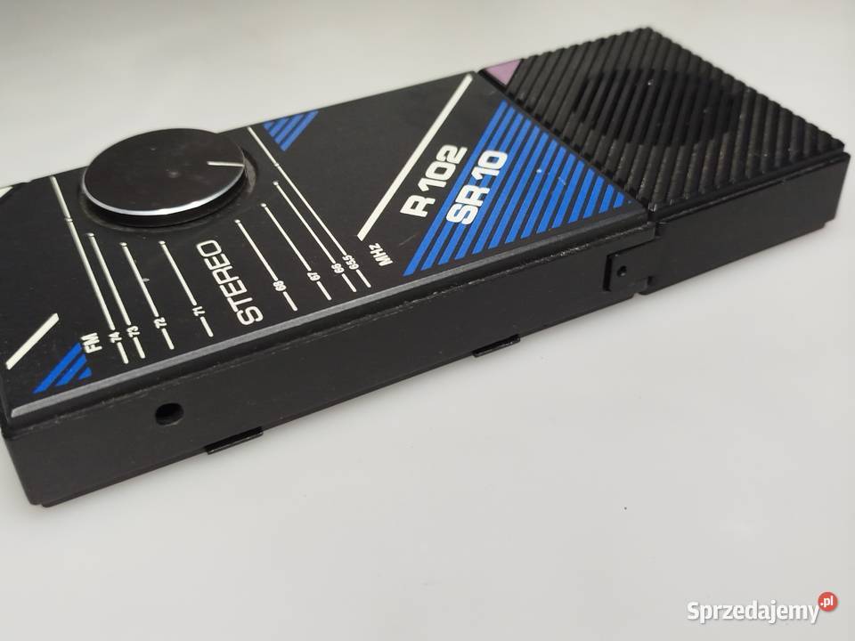 Unitra Miniaturowy odbiornik tranzystorowy R102 łódzkie Zgierz