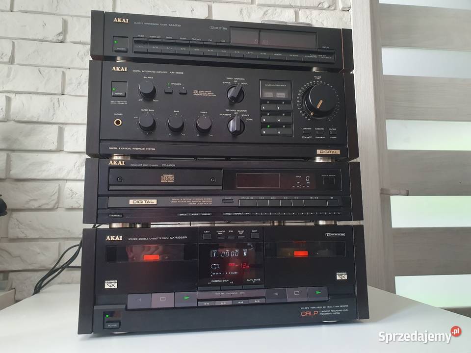 Wieża stereo AKAI AMM939 ATM739L GXM959W CDM959 Solnica