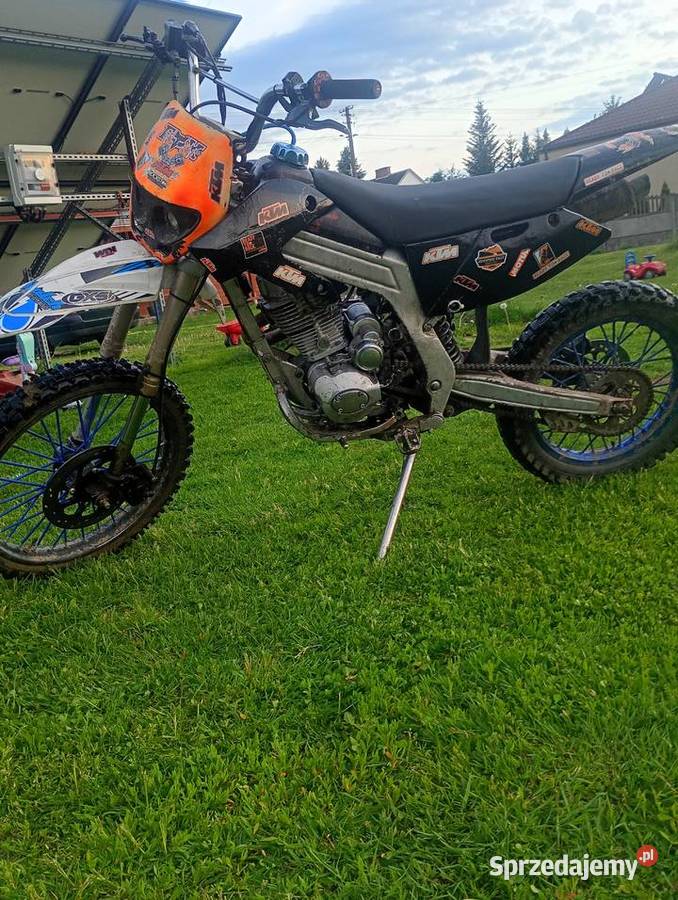 sprzedam motor diaboli xb31 250 cc uszkodzony lubelskie Zalesie