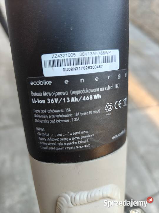 Rower elektryczny Ecobike Bachowice