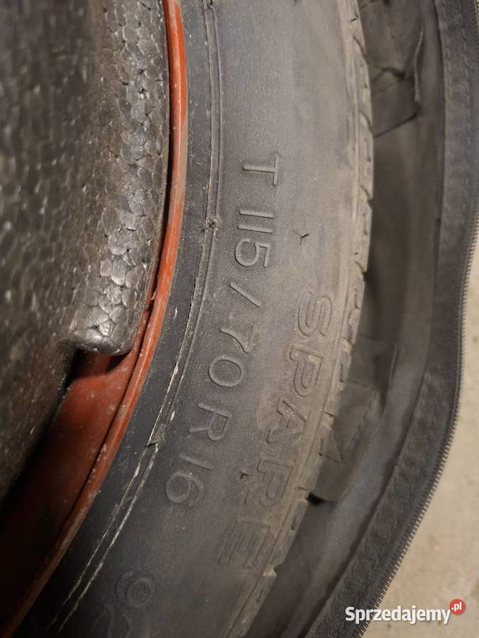 Koło zapasowe dojazdowe saab opel 5x110 Gdańsk