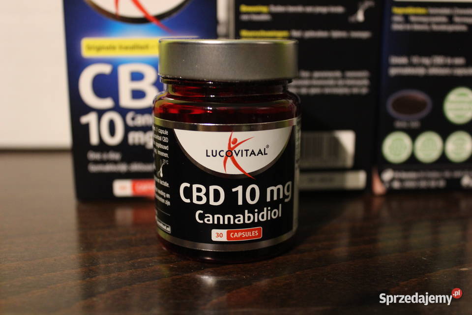 Lucovitaal Olej konopny CBD 10mg 30 kapsułek łódzkie Łódź