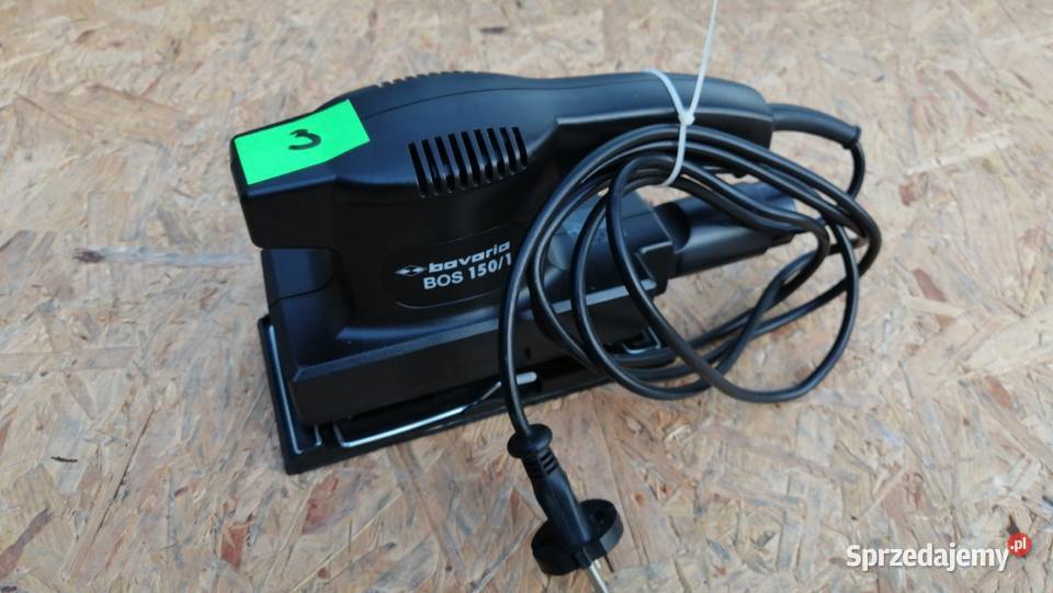 SZLIFIERKA OSCYLACYJNA EINHELLBAVARIA BOS 1501 Wyrzeka