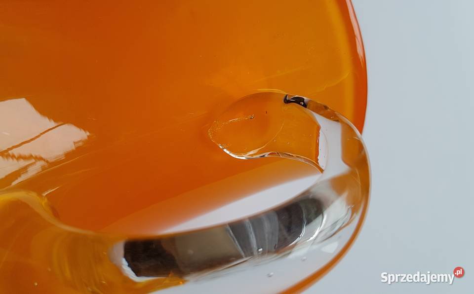 Pomarańczowy dzbanek Fiedorowicz Ząbkowice Dąbrowa Górnicza