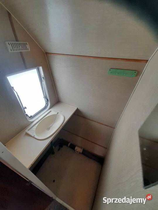 Przyczepa kempingowa kip piętrowe łóżka zadbana VAT marża Sieradz