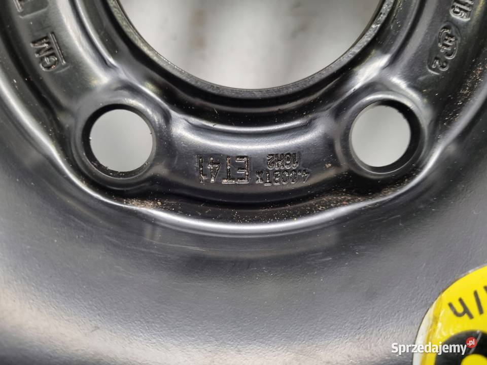 KOŁO DOJAZDOWE Opel Vectra C Astra H dojazdówka