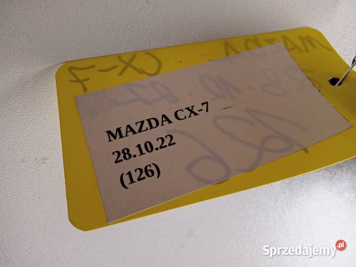 ŚLIZG ZDERZAKA PRAWY PRZÓD MAZDA CX7 22 D osobowe wielkopolskie Nowy Tomyśl sprzedam