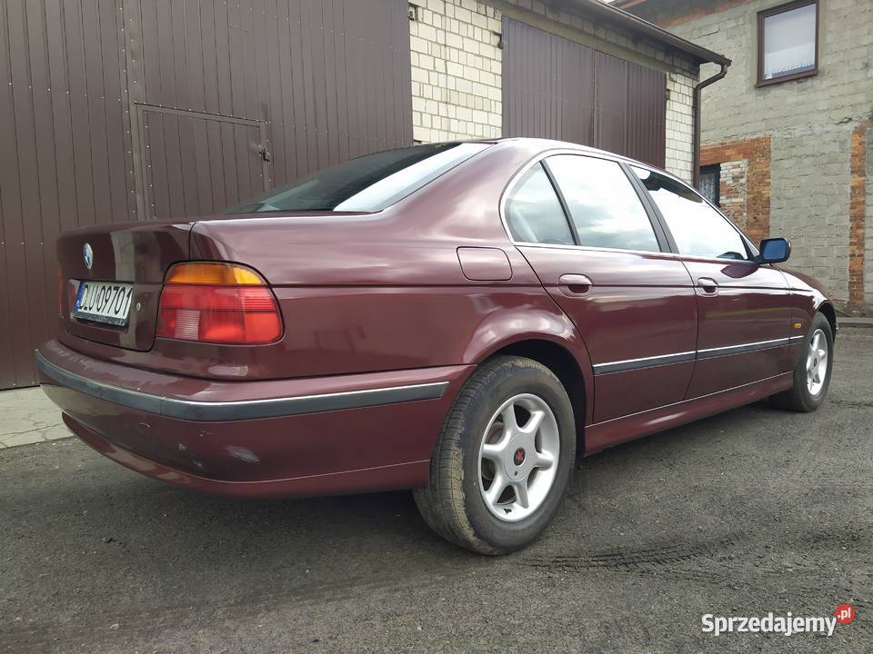 Lampy tył BMW E39 sedan pomarańczowy kierunek Wieluń sprzedam