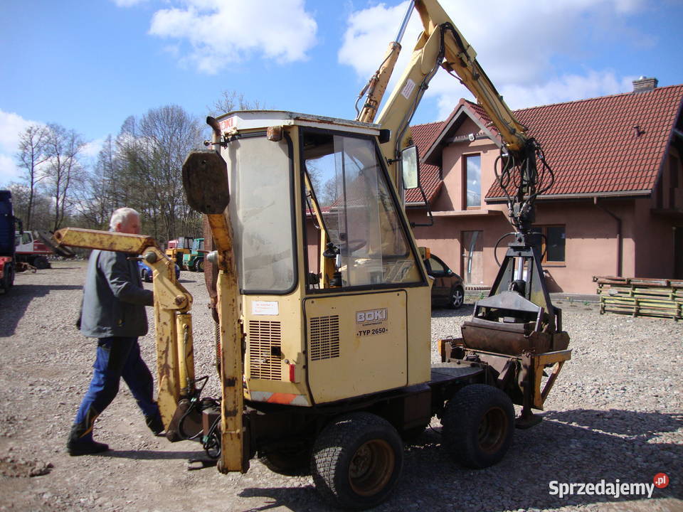 BOKI 2650 koparka mini koparka kołowa