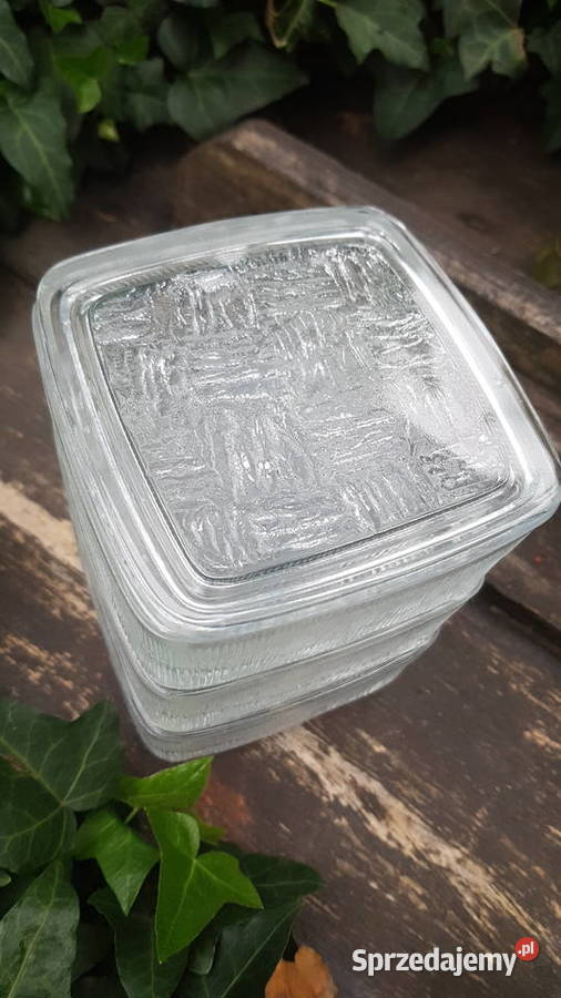 Ciekawe szklane pojemniki Antyki, Sztuka, Kolekcje Myszków sprzedam
