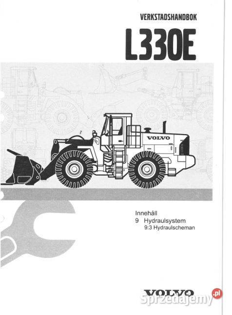 Volvo L330E instrukcja naprawy Kielce