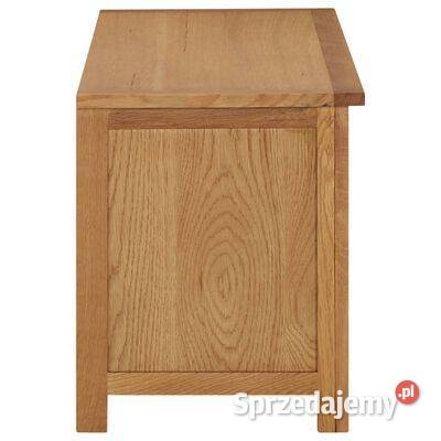 vidaXL Półka na buty 90x37x45 lite drewno Warszawa sprzedam