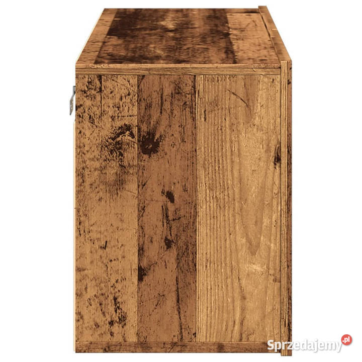 Ścienna szafka TV stare drewno 80x30x41 WM857666 Meble mazowieckie Warszawa