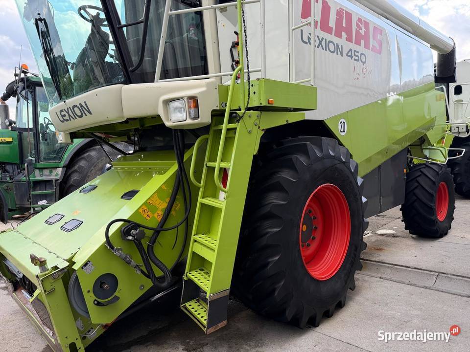 Kombajn zbożowy Claas Lexion 450 Evolution heder Claas Nowa Ruda