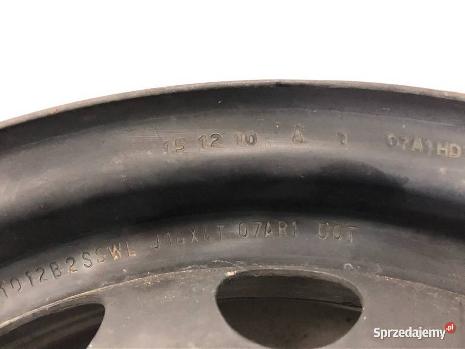 NISSAN MICRA K13 20102016 FELGA ZAPAS 4X100 Skarżysko-Kamienna