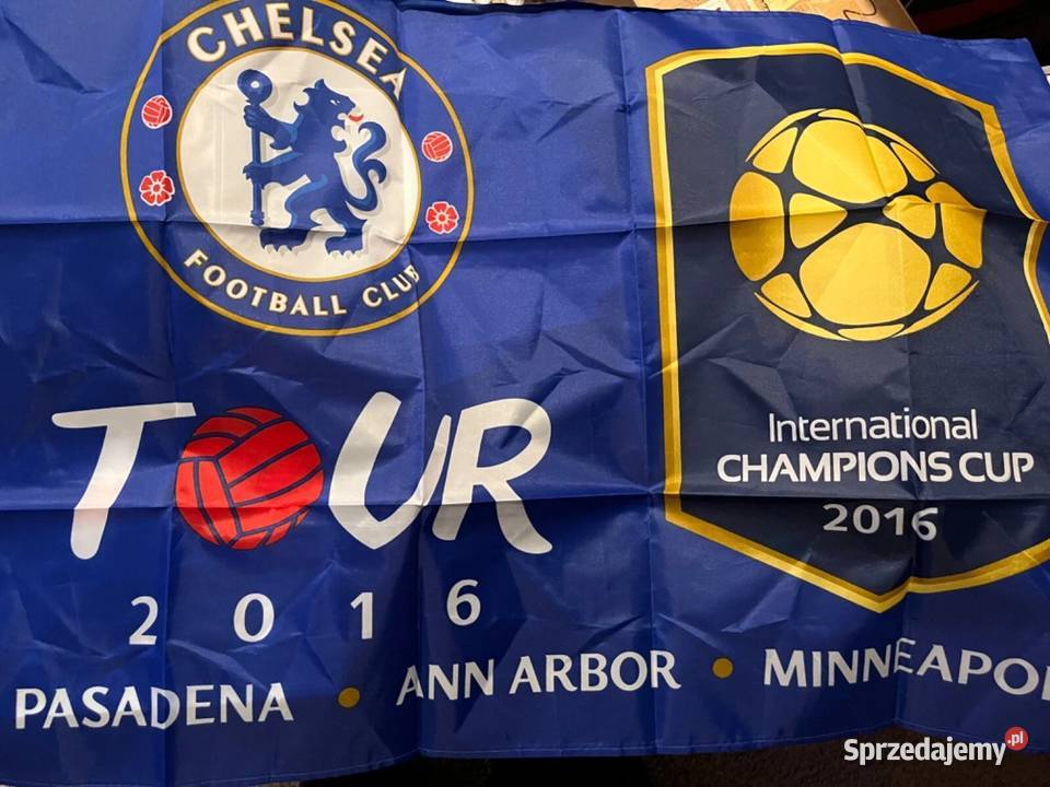 Flaga Chelsea Tourne Kalifornia Łódź
