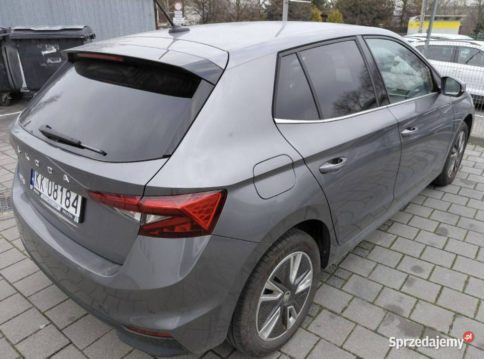 koda Fabia 10 TSI Style DSG IV 2021 światła przeciwmgielne Tychy sprzedam