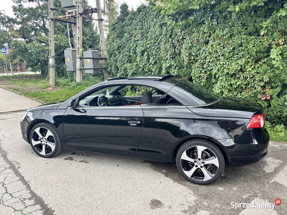 VOLKSWAGEN EOS niski przebieg cabrio na lato Andrespol