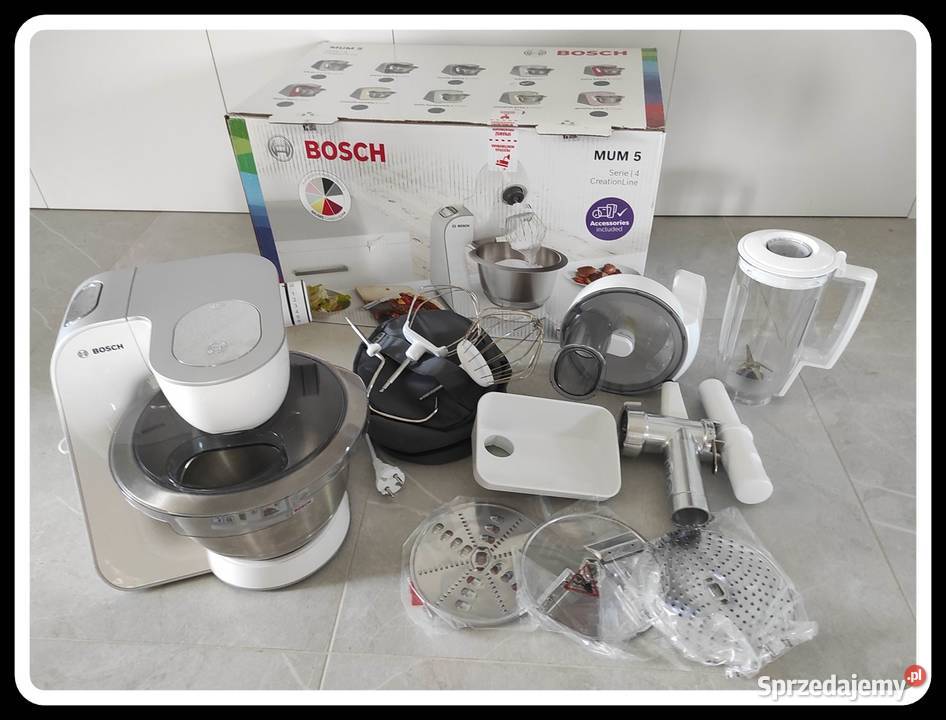 Robot kuchenny planetarny Bosch Mum 5 na mazowieckie