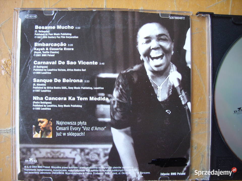 Pop CD CESARIA EVORANAJPIEKNIEJSZE PRZEBOJE 2004 CD Płyty i kasety dolnośląskie Wołów