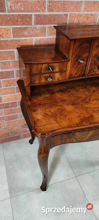 Piękne biurko sekretarzyk Ludwik Filip antyk Biurka