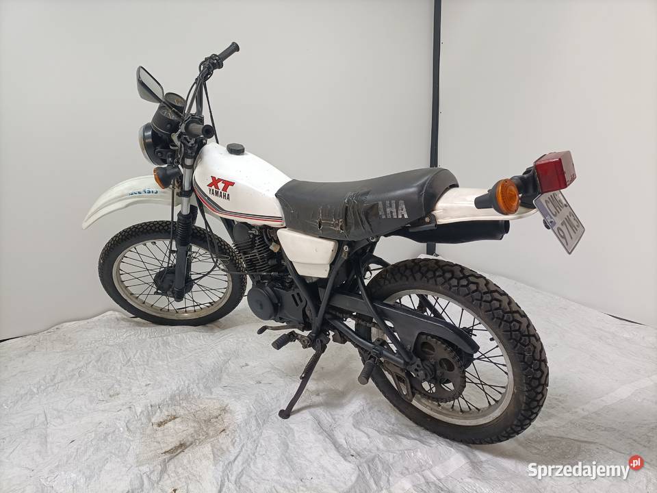 Yamaha XT 250 zarejestrowana 1984r kujawsko-pomorskie