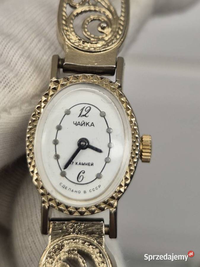 Damski ażurowy zegarek Czajka Damskie śląskie Chorzów