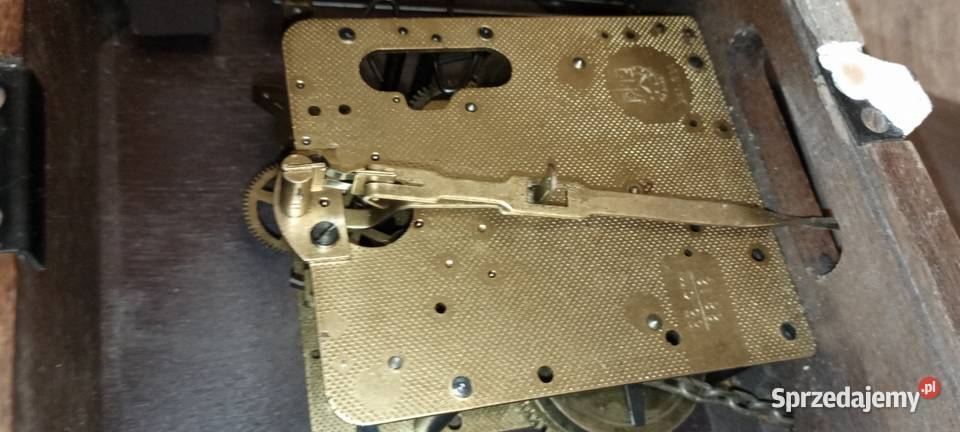 Zegar ścienny Ankra na części do naprawy drewno lubuskie Żary