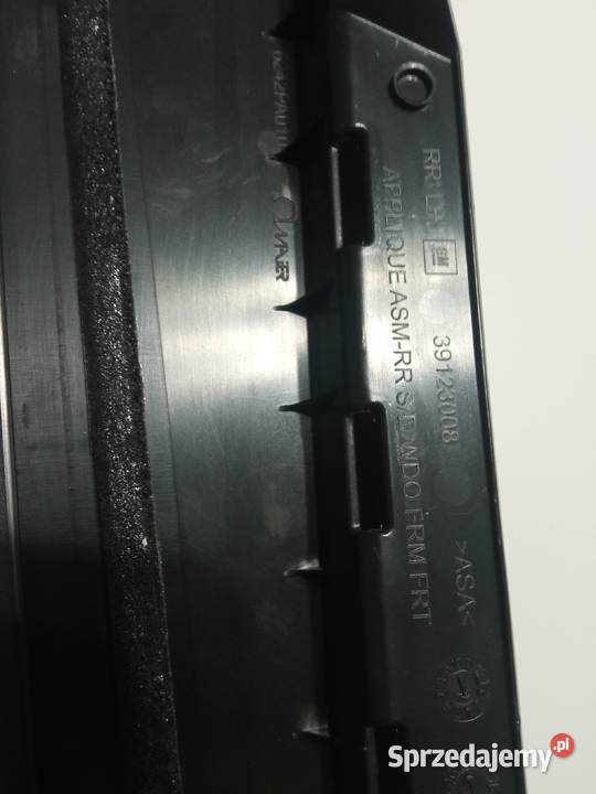 Opel Crossland Nakładka osłona drzwi lewy tył