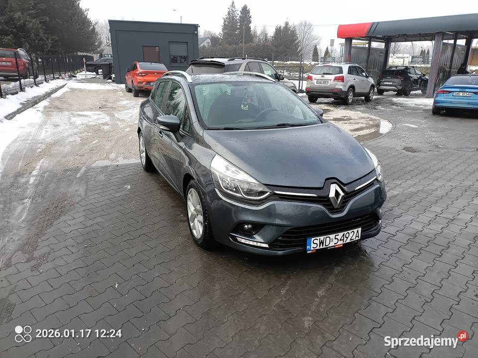 Clio 2017r Kombi nieuszkodzony Clio śląskie Uchylsko