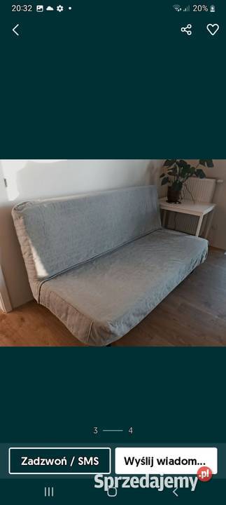 Łóżko Ikea Beddinge wielkopolskie Kórnik