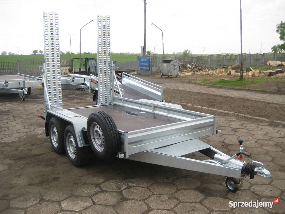 Przyczepa pod minikoparkę laweta BORO 2700DMC zachodniopomorskie Stargard