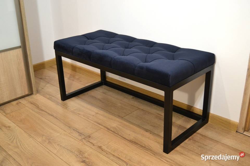Ławeczka loft siedzisko pufa ŁAWKA stalowa Gdańsk