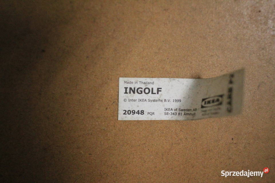 Białe krzesło IKEA INGOLF Pszczyna sprzedam
