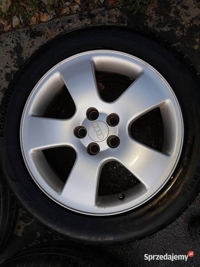 Sprzedam alufelgi 16 audi oryginalne Motoryzacja