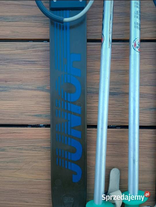 Narty Polsport Toruń L110 PRL 1988r NOWE sprzedam