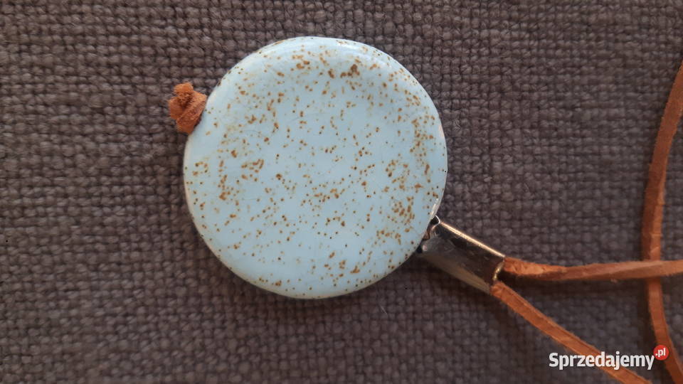 Naszyjnik ceramiczny ręcznie wykonany Zegarki i Biżuteria Otwock