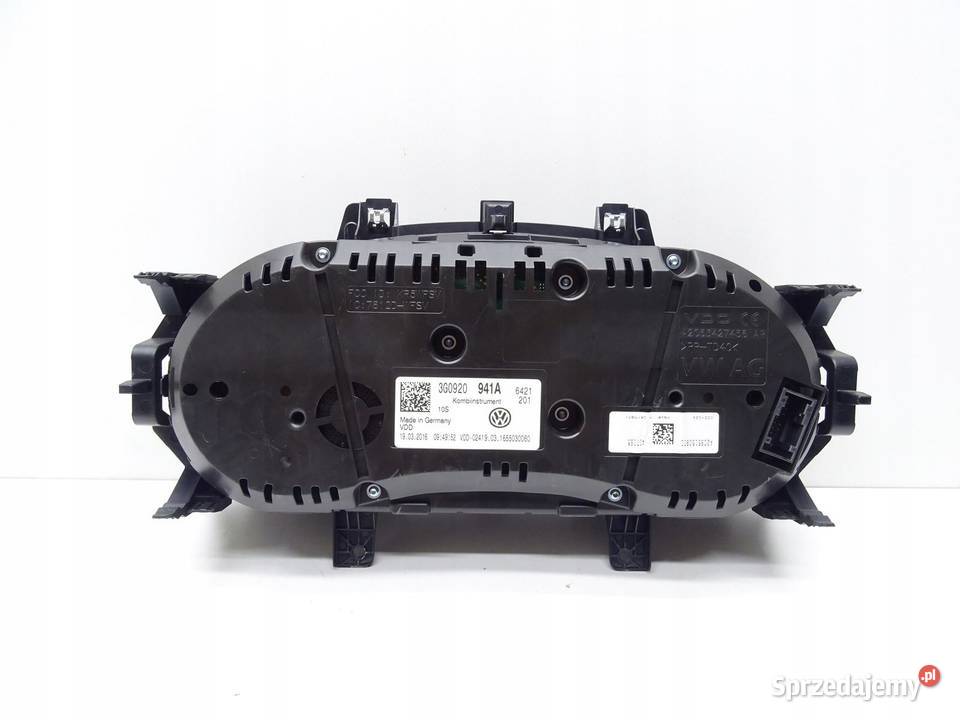 LICZNIK ZEGARY ZEGAR VW PASSAT B8 20 TDI