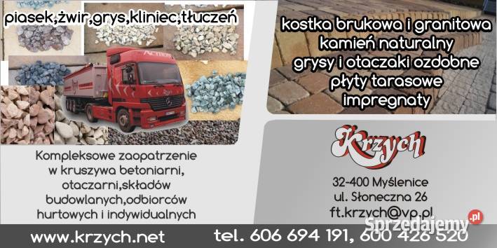 Granit pailsada granitowa 10x10x100 krawęzniki Architektura ogrodowa Myślenice sprzedam