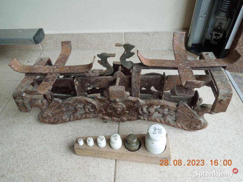 waga z odwaznikami Pozostałe Częstochowa sprzedam