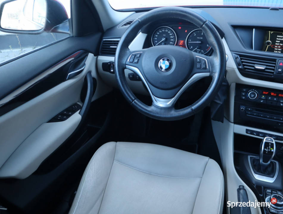 BMW X1 xDrive18d pomarańczowy Łódź