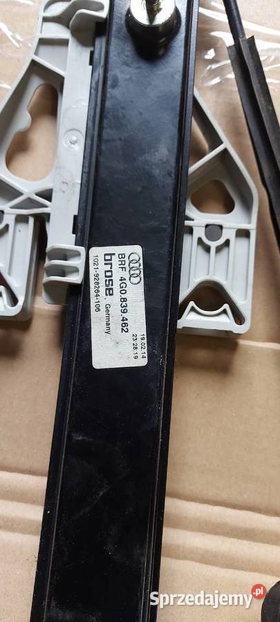 Podnośnik szyby prawy tył Audi A6 C7 4G0839462 Gliwice