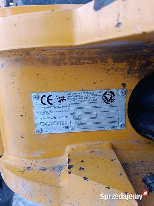 Sprzedam mini ładowarka JCB 403 schaffer Ładowarki rolnicze sprzedam